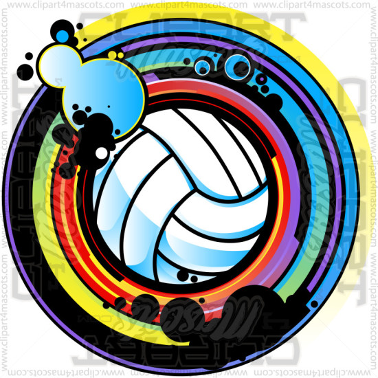 Volleyball Design Image. Vector or Jpg Formats.