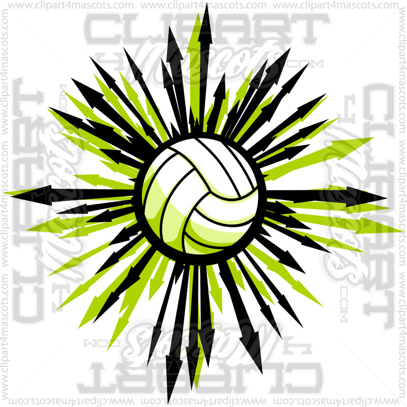 Volleyball Background Element Image. Vector or Jpg Formats.