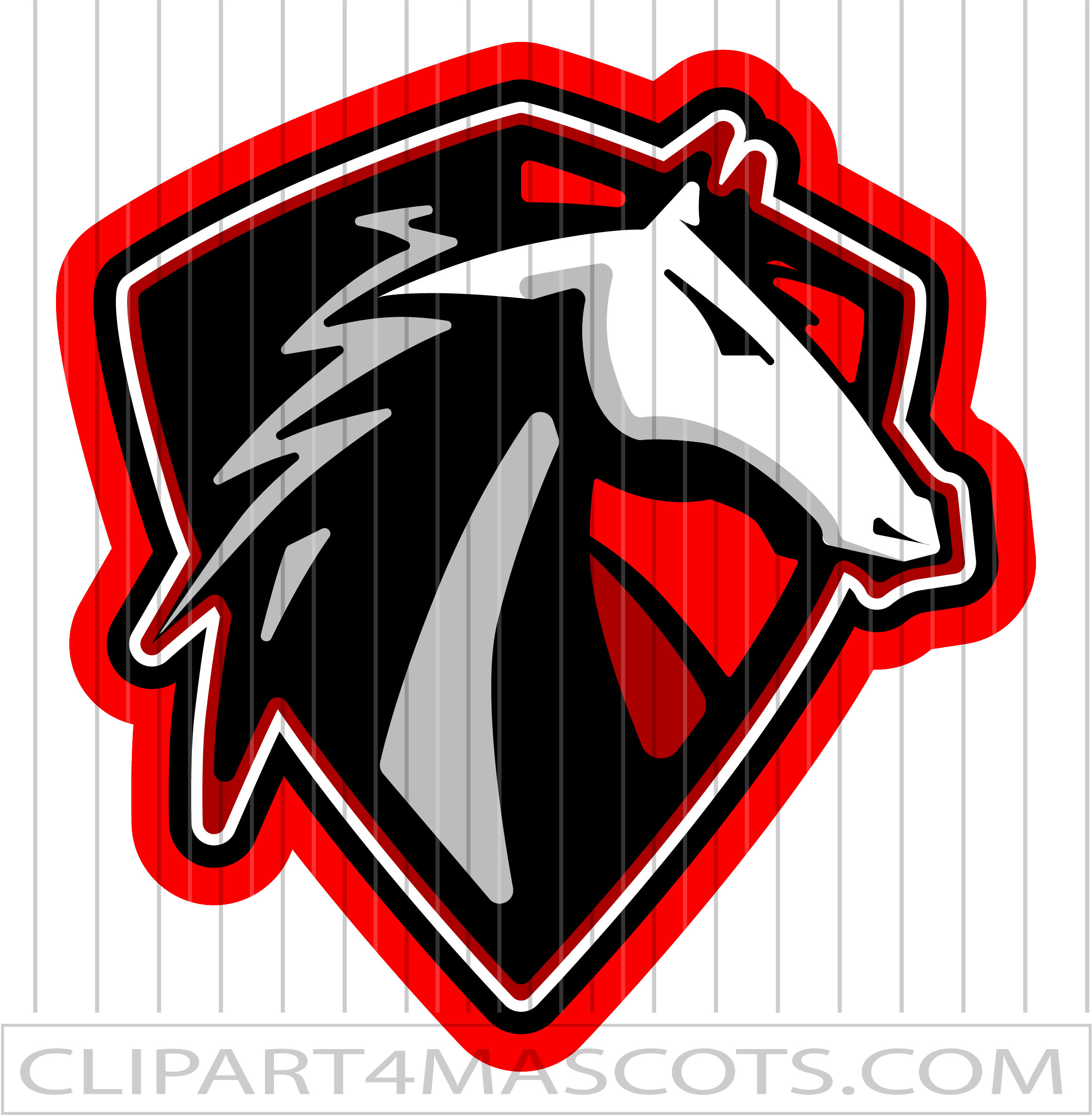 Mustang Stallion Graphic