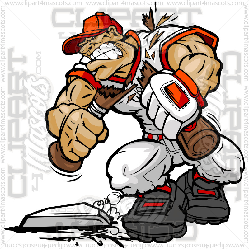 Baseball Batter Clipart Image. Vector or Jpg Formats.