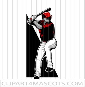 Baseball Batter Silhouette