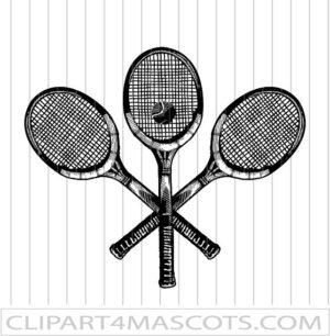 Wood Racquet Clipart