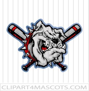 Baseball Bulldogs Logo
