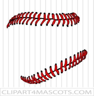 Clip Art Baseball Laces