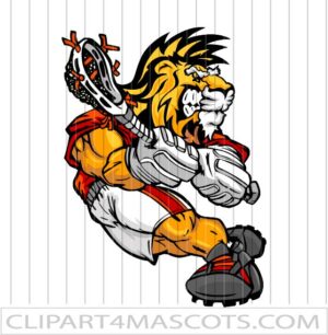 Lion Lacrosse Clip Art