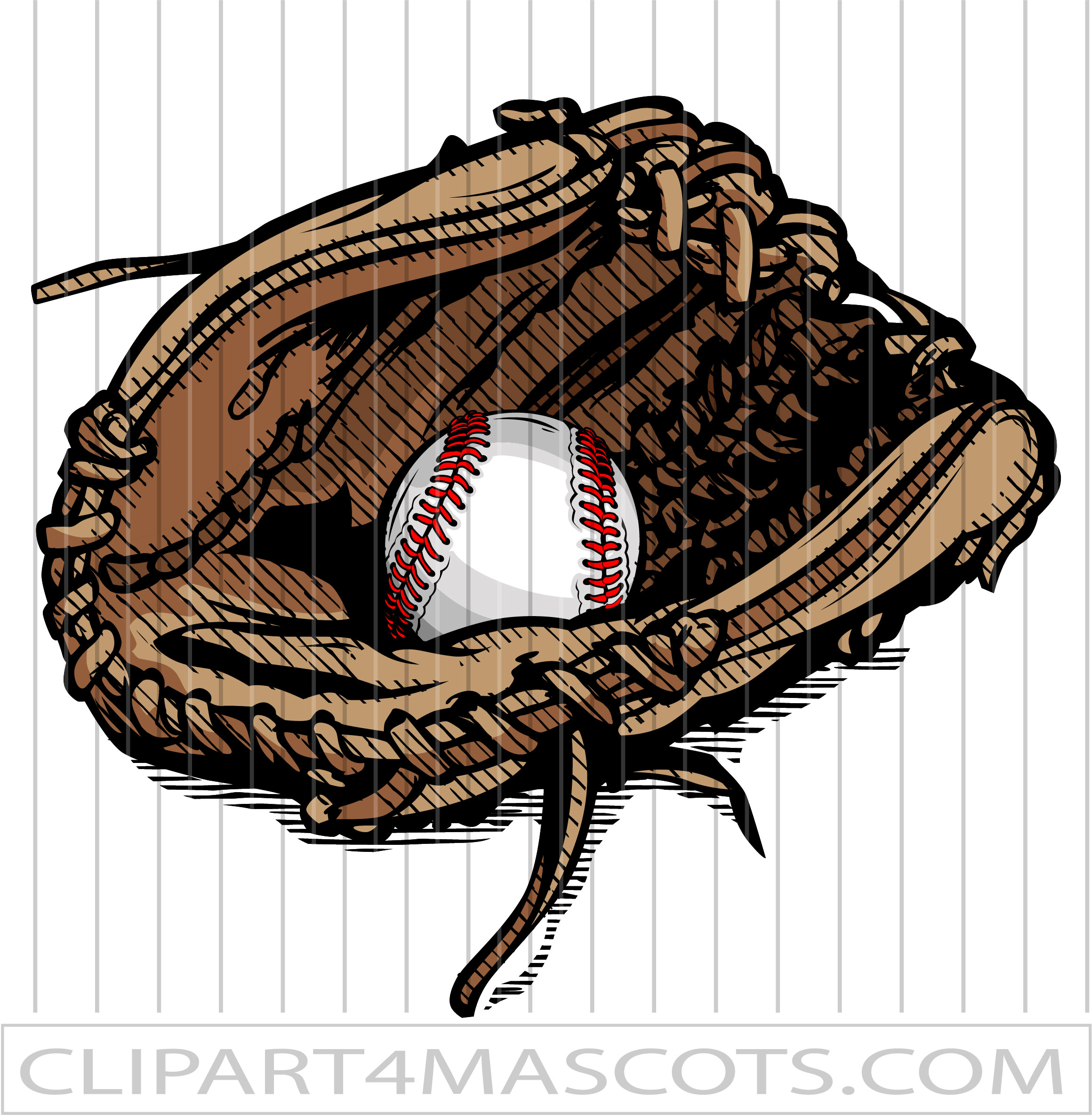 Baseball Glove Art