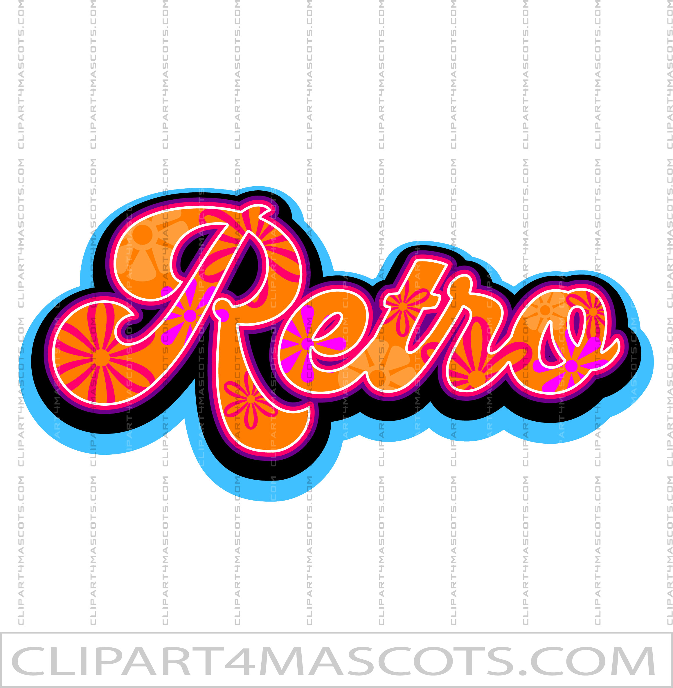 Disco Retro Clipart