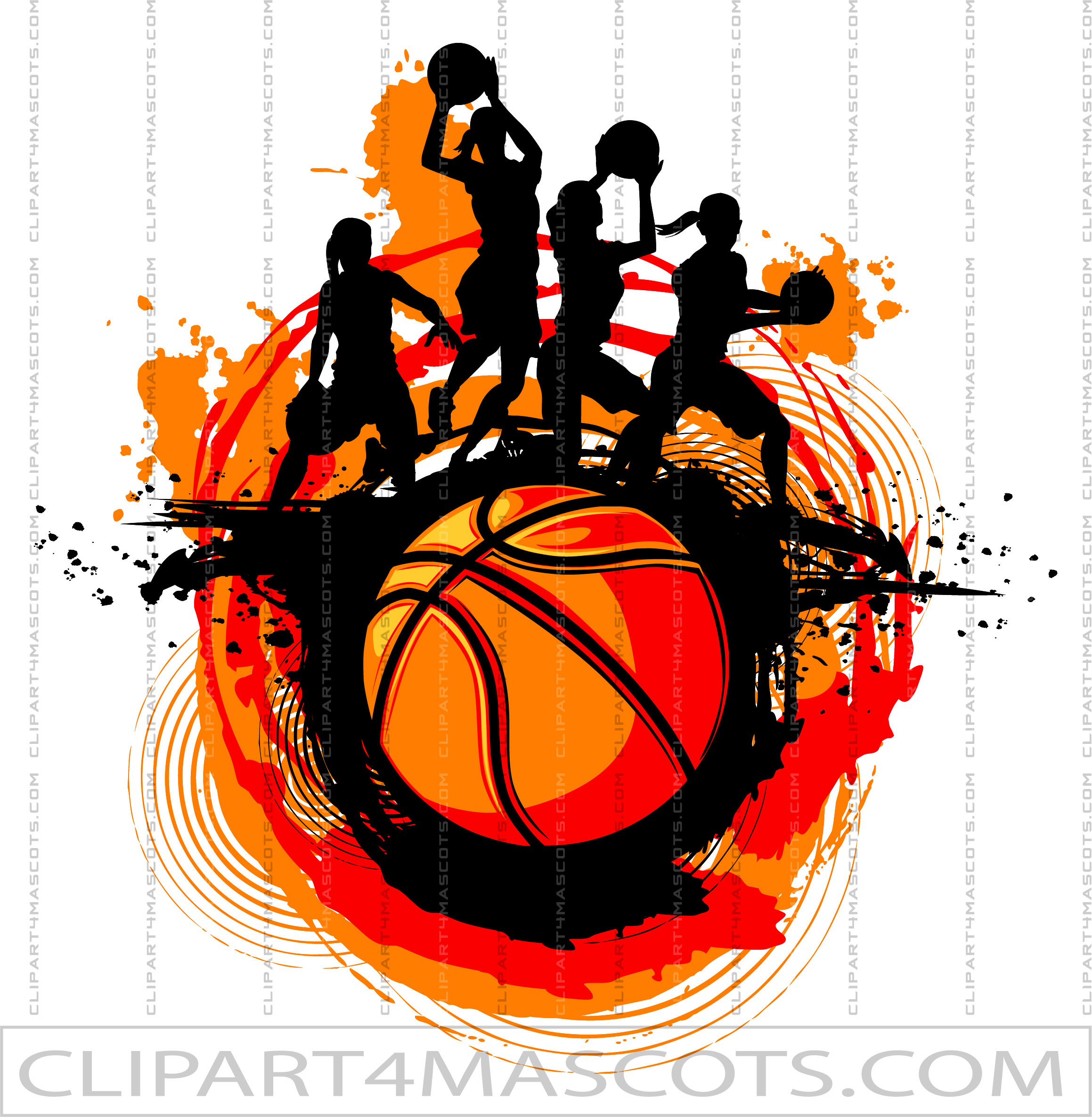 Basketball Girls Shirt Art