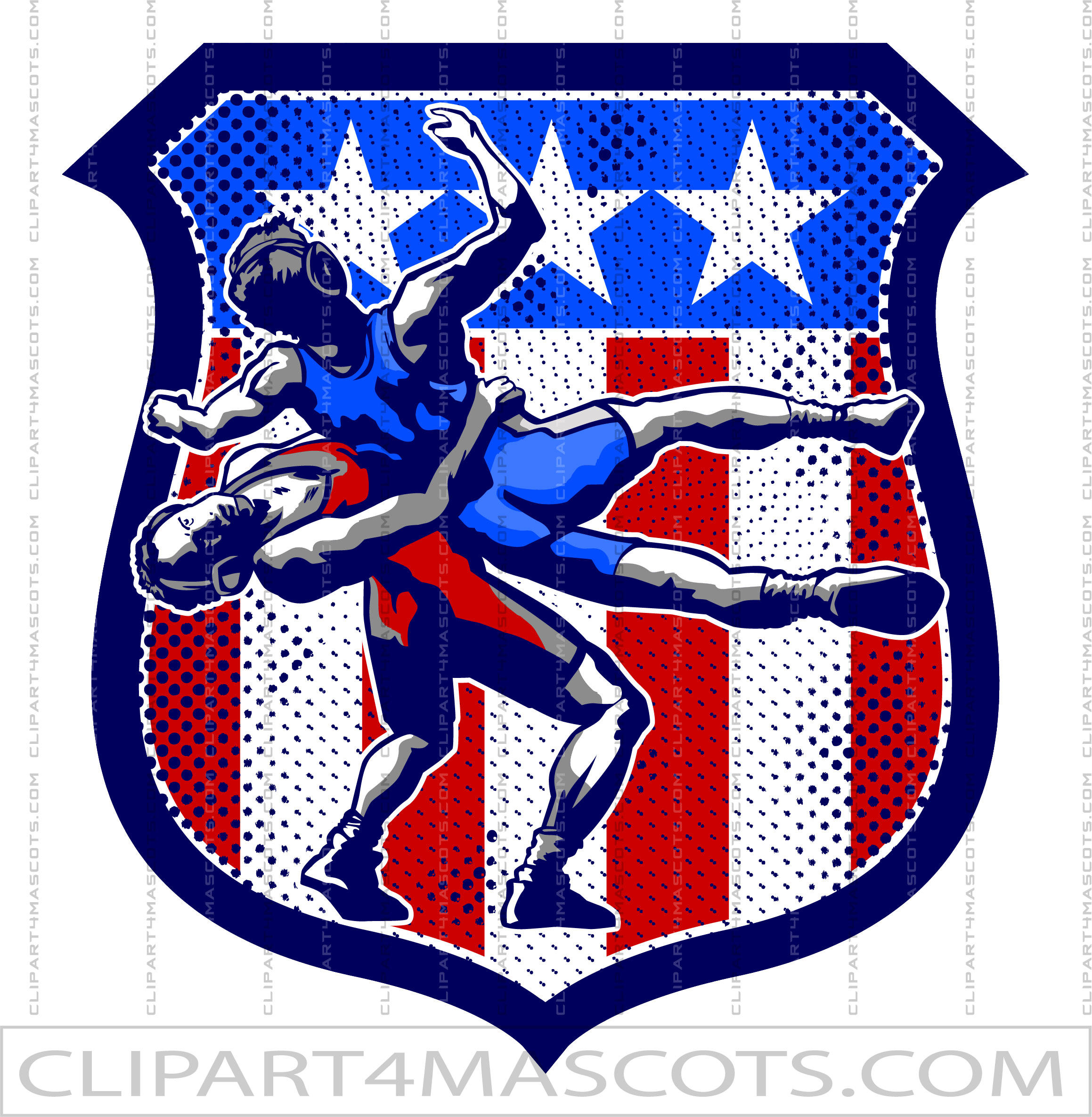 Patriotic Wrestling Logo