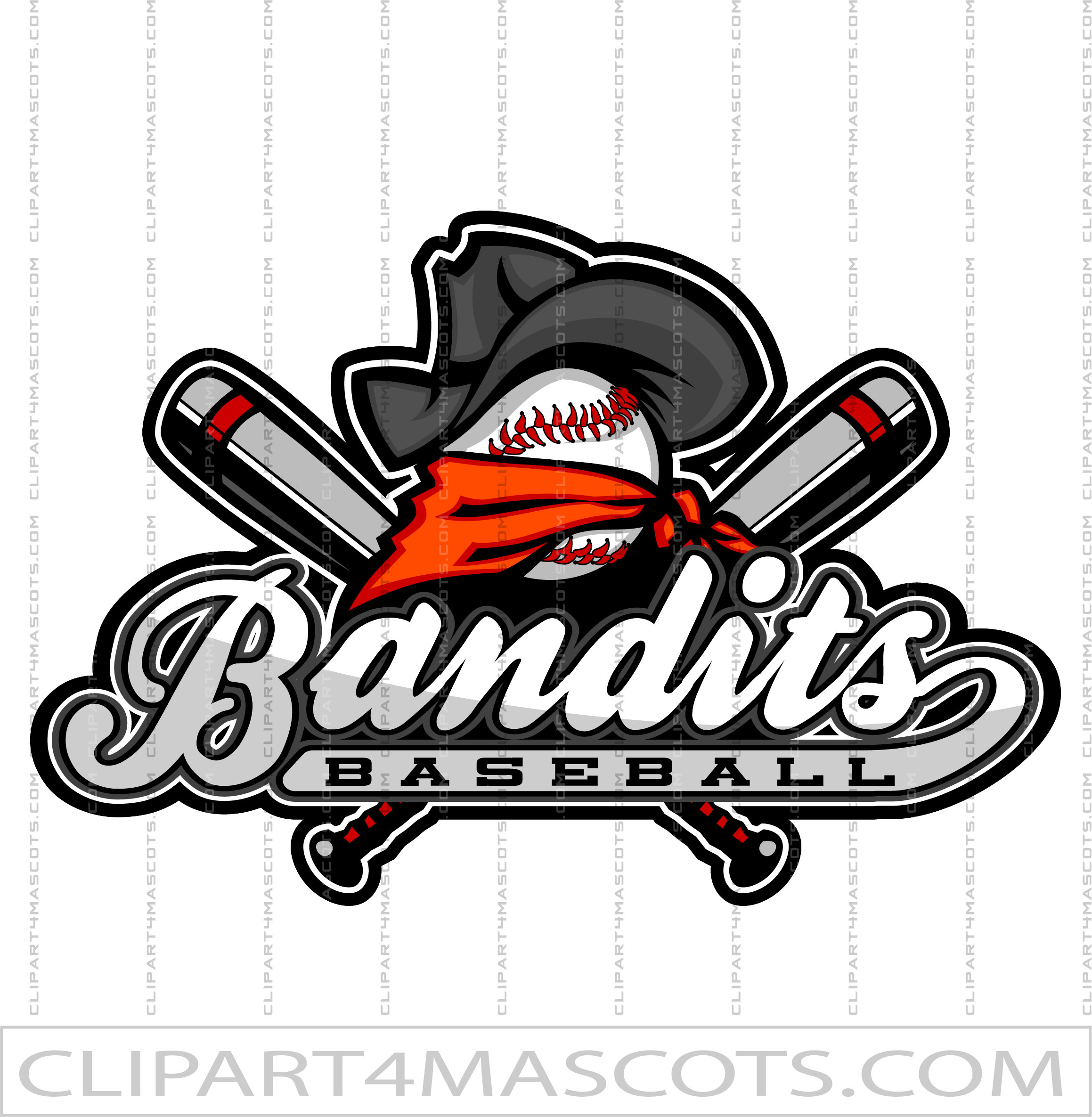 Bandits Baseball Logo