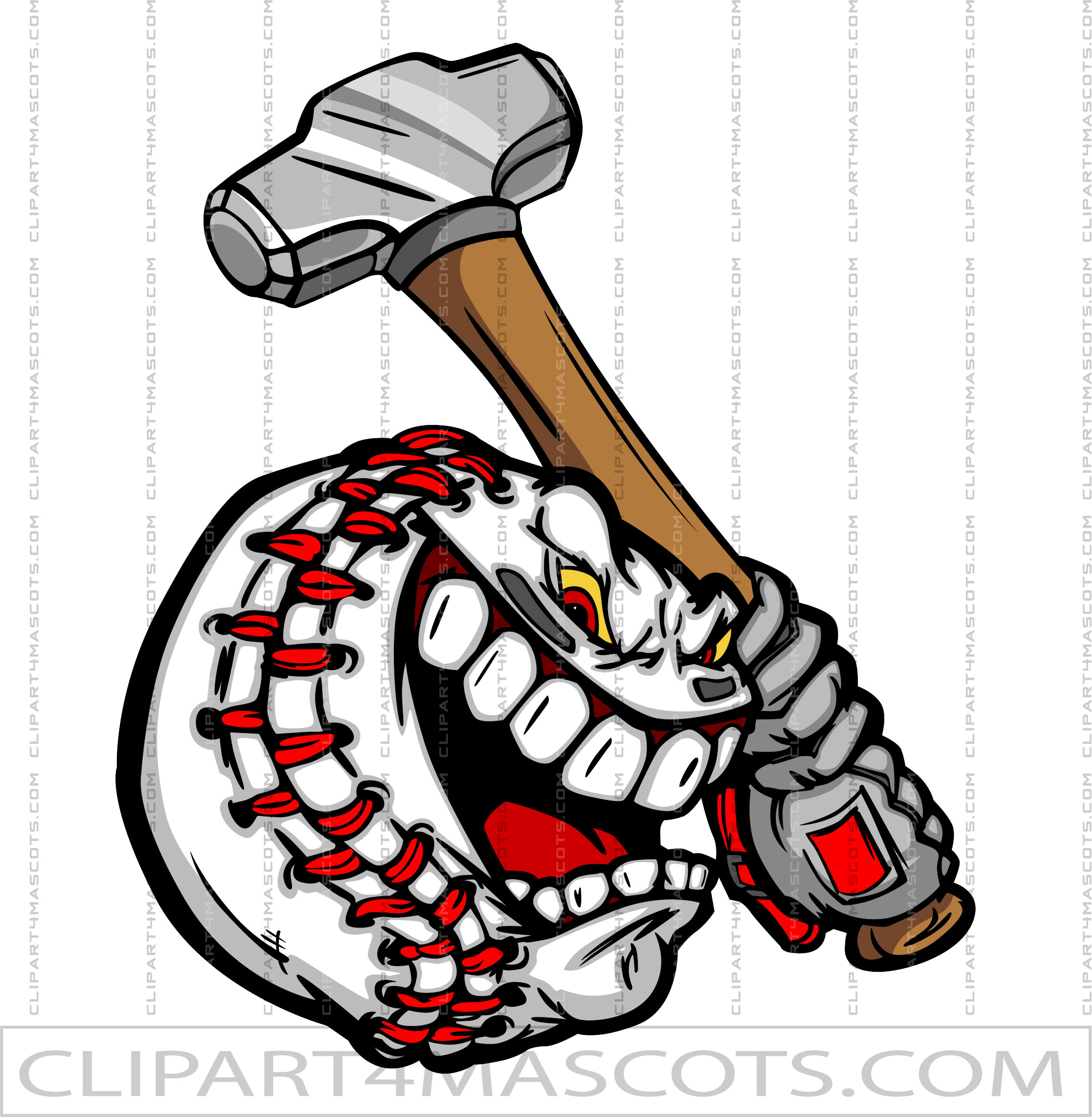 Sledgehammer Baseball Logo