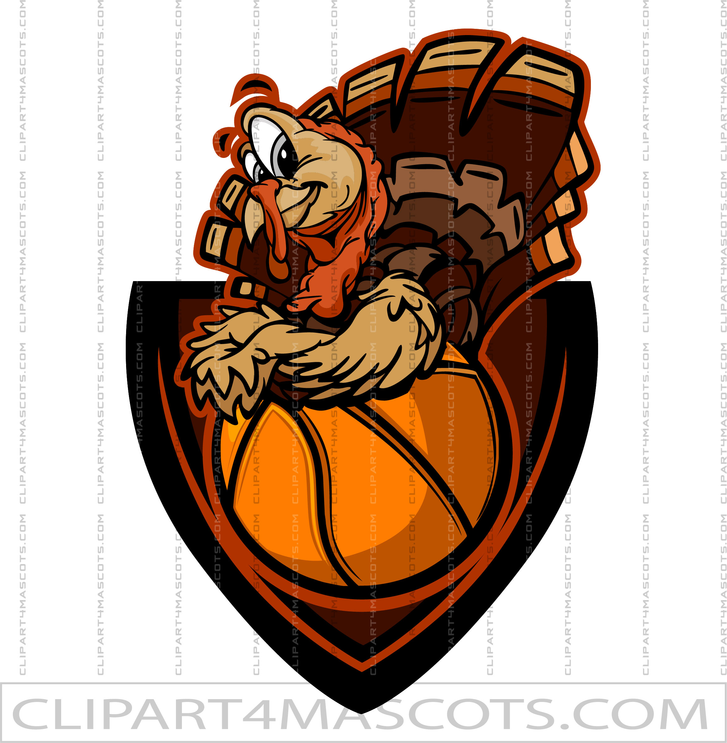 Basketball Holiday Logo