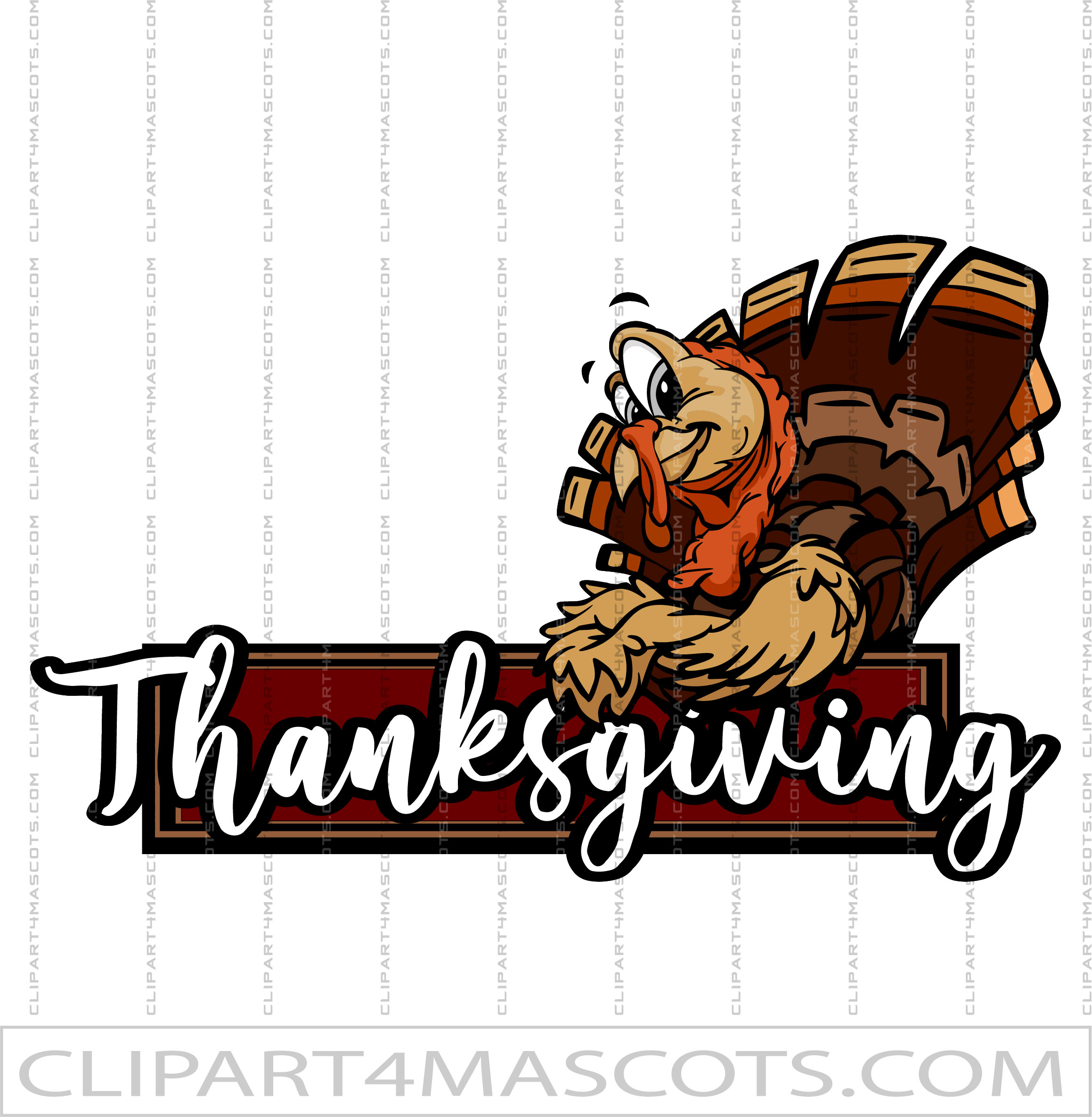 Turkey Thanksgiving Graphic