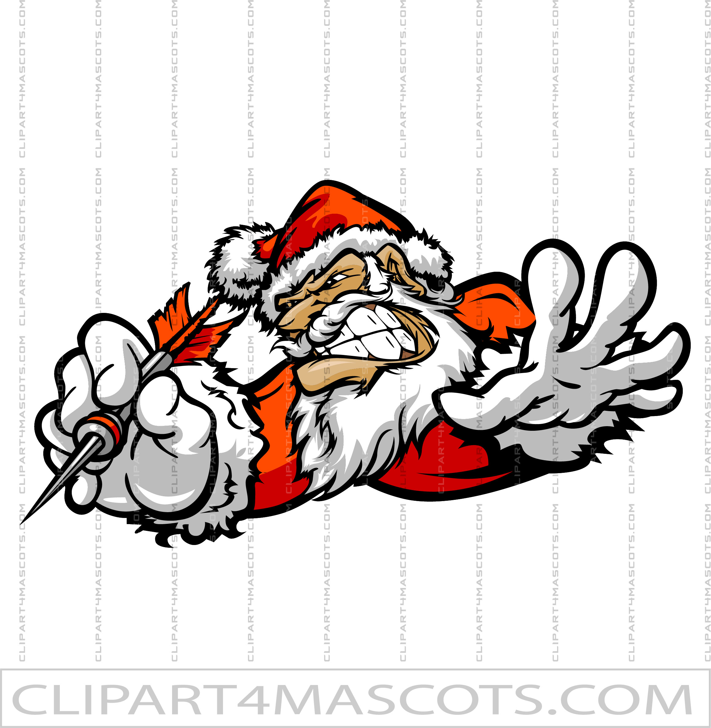 Santa Darts Logo